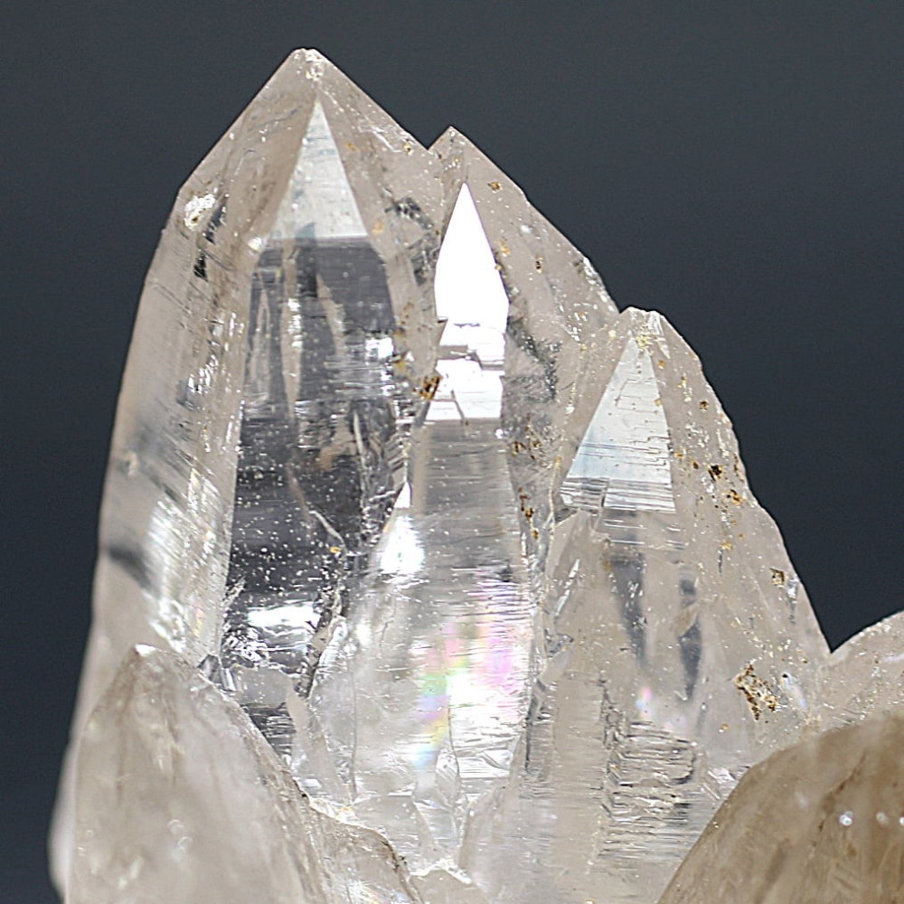 ガネッシュヒマール/リー産]ヒマラヤ水晶クラスター/原石（全長87.5mm