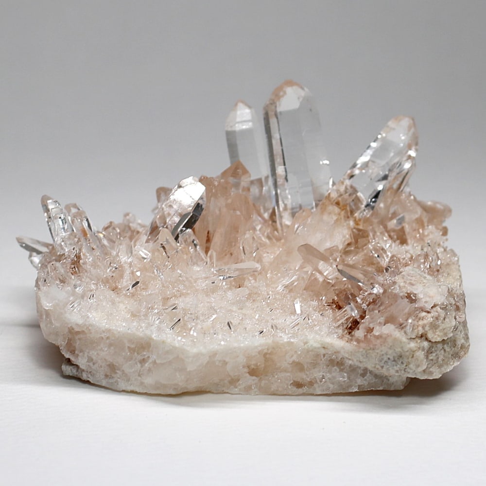 高品質]インド/グラハン産ヒマラヤ水晶クラスター（原石186g） - 埼玉