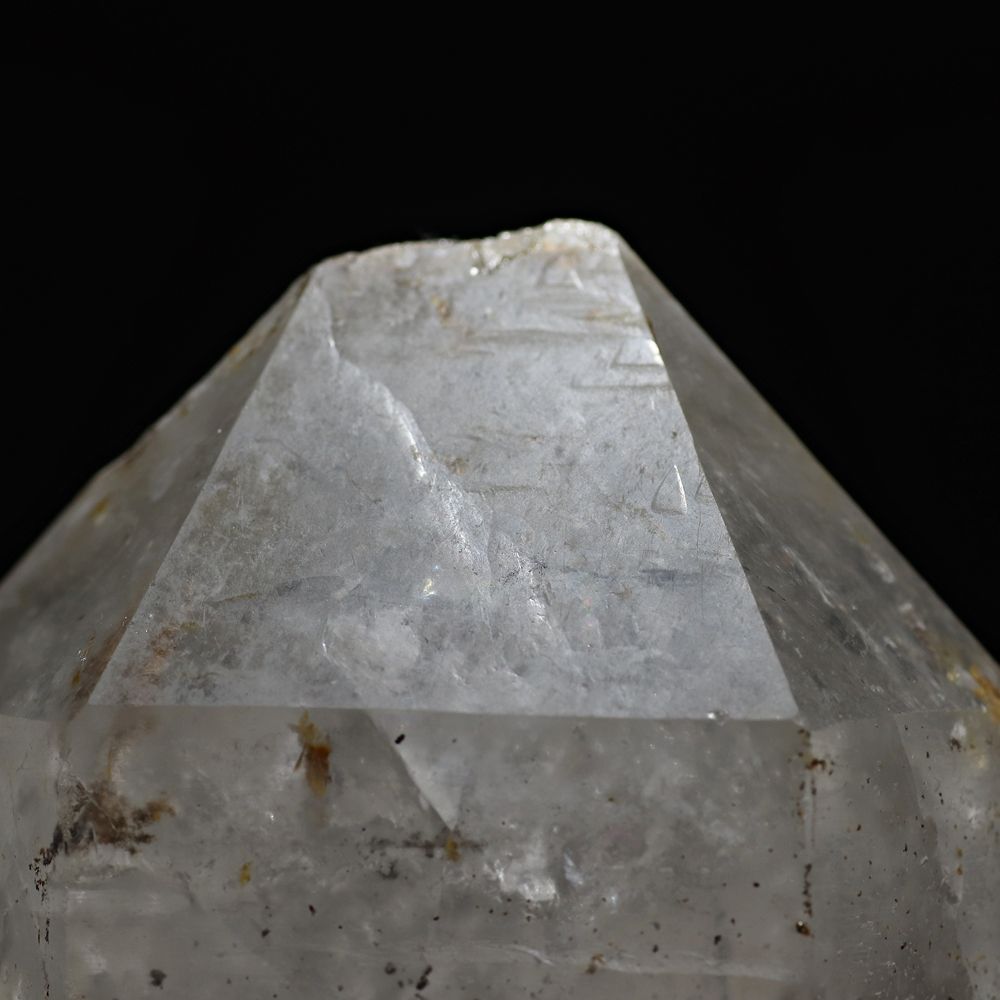 マダガスカル産]水入りエレスチャルクォーツナチュラルポイント/結晶