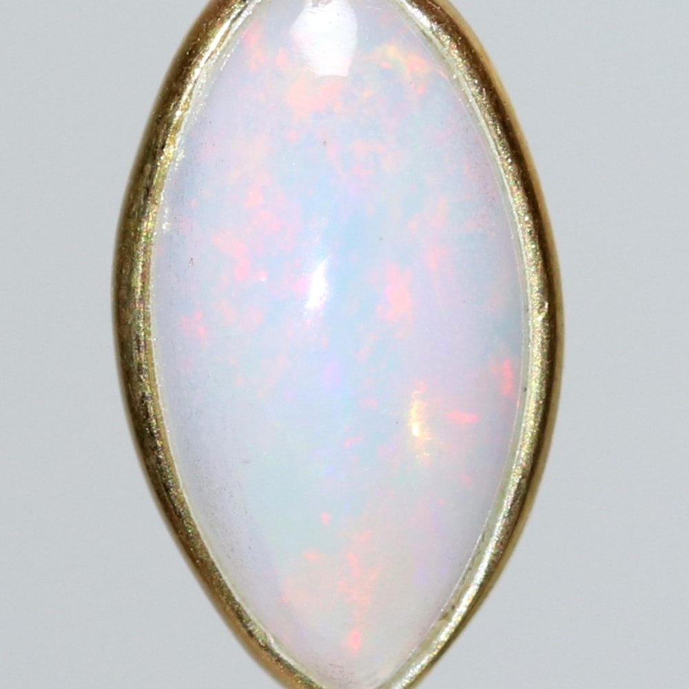 エチオピアオパールペンダントトップ（シルバー925/ゴールドメッキ