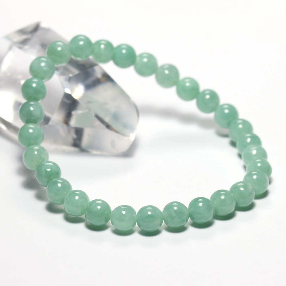 セミオーダー/本数限定]高品質++ミャンマー産本翡翠ブレスレット（約