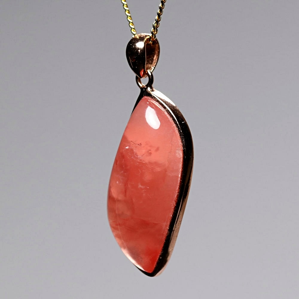 高品質]アルゼンチン産インカローズペンダントトップ/ロードクロサイト