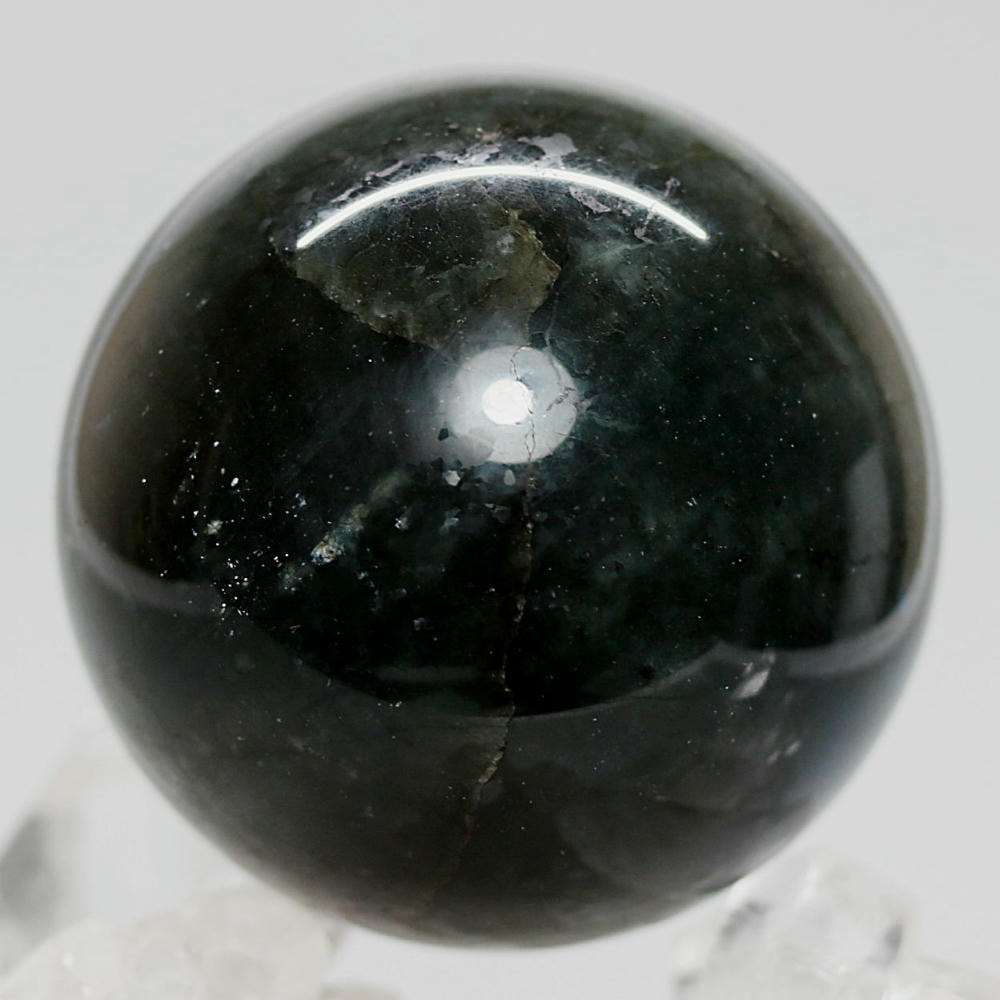 マダガスカル産]ラブラドライト丸玉/スフィア（直径約52.5mm） - 埼玉