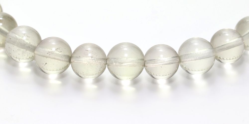 高品質+]天然リビアングラスブレスレット（約6.5mm玉） - 埼玉県吉川市