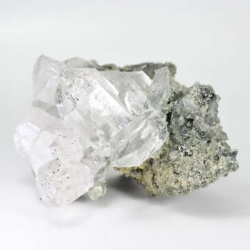 高品質++]コロンビア産水晶クラスター/ほんのりピンクブラウン&ダブル