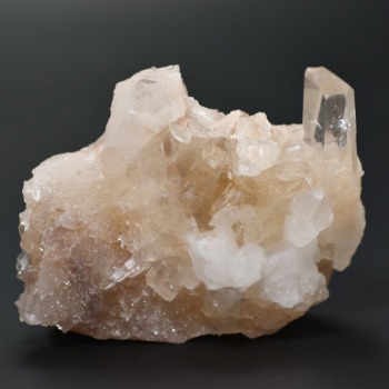 特別価格]インド/マニカラン産ヒマラヤ水晶クラスター/原石（淡い