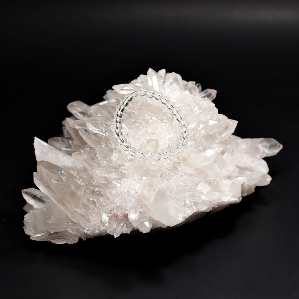 特別価格]インド/マニカラン産ヒマラヤ水晶クラスター/原石 - 埼玉県