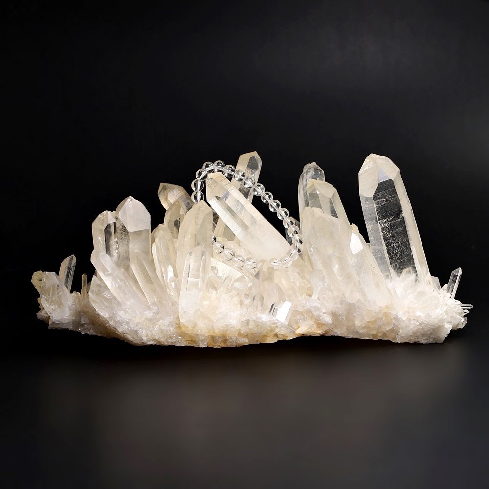 トップクォリティ]ネパール/マカルー産ヒマラヤ水晶クラスター/原石