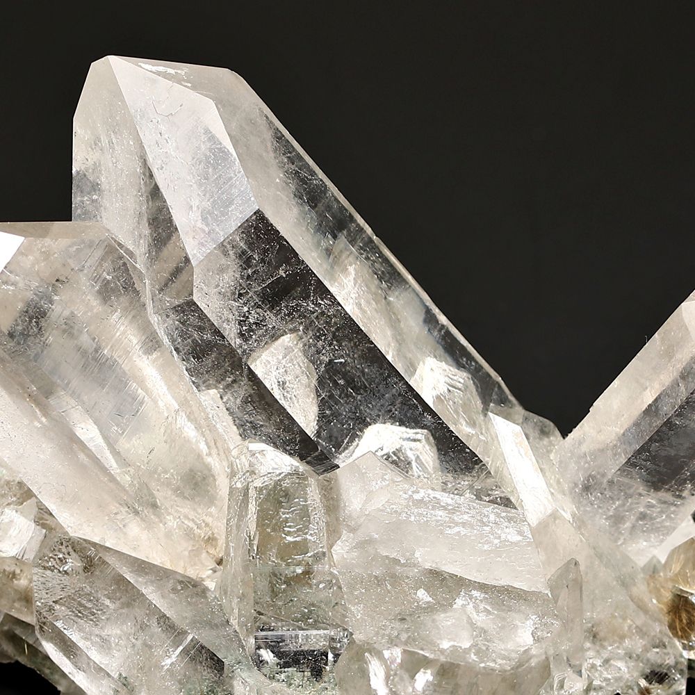 高品質++]インド/マニハール産ヒマラヤ水晶クラスター（353g原石