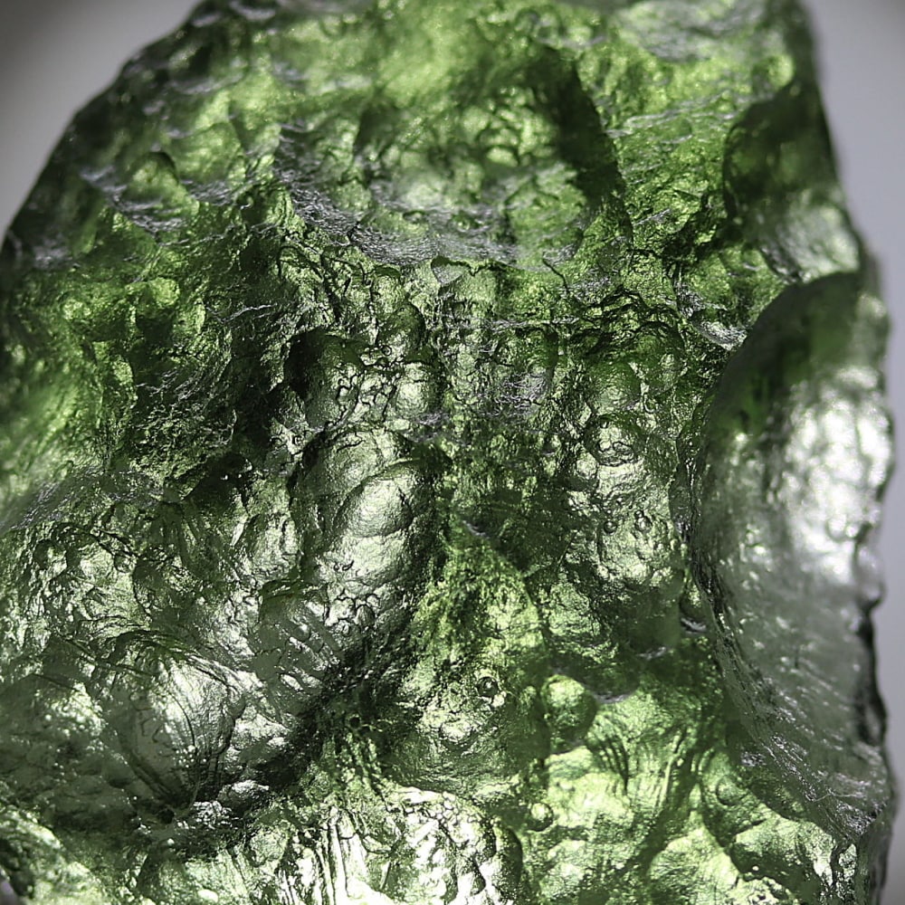 高品質・チェコ共和国産]天然モルダバイト原石（6.9g） - 埼玉県吉川市