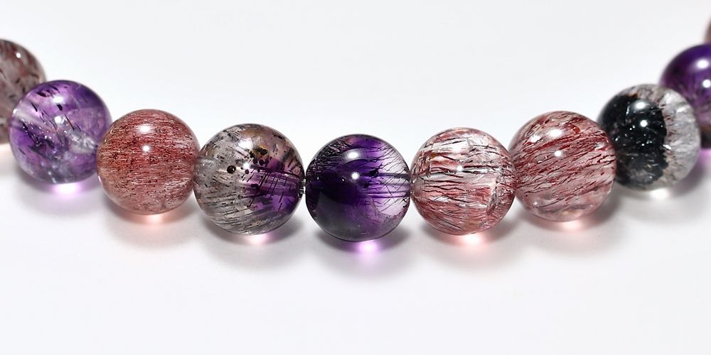 高品質++]ミックススーパーセブンブレスレット（約6.5mm玉） - 埼玉県