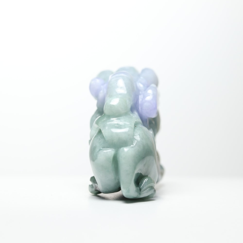 ミャンマー産]天然ヒスイ彫刻/翡翠（貔貅/ヒキュウ） - 埼玉県吉川市の