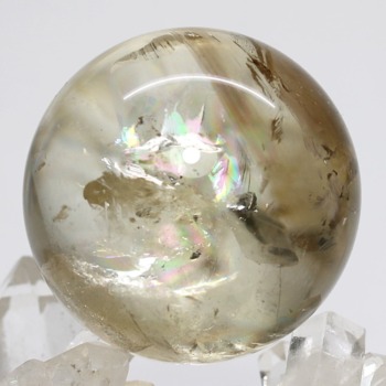 特別価格/希少・高品質]マダガスカル産天然ライトシトリン丸玉