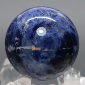 マダガスカル産]ピンクフラワードゥルージーアゲート丸玉/瑪瑙スフィア