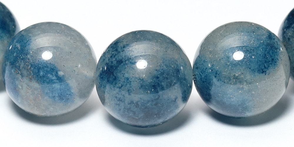 希少・高品質]スコルザライトインクォーツブレスレット（約12.5mm玉