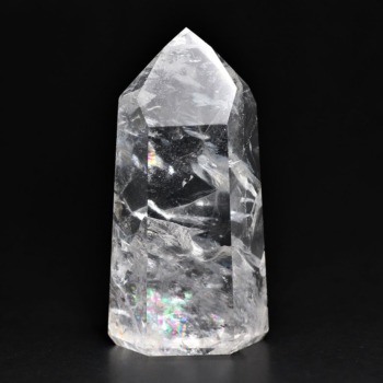 レインボー水晶（アイリスクォーツ）ポリッシュポイント - 埼玉県吉川