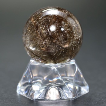 ブラジル産]シルバールチルクォーツ丸玉/スフィア - 埼玉県吉川市の