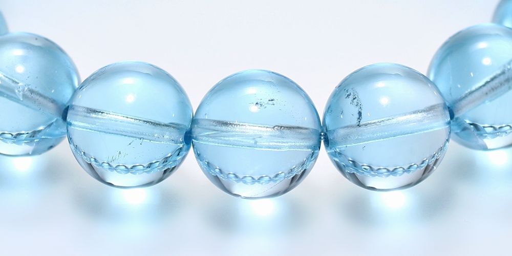 極上品質！特別価格/高品質++]スイスブルートパーズブレスレット（約