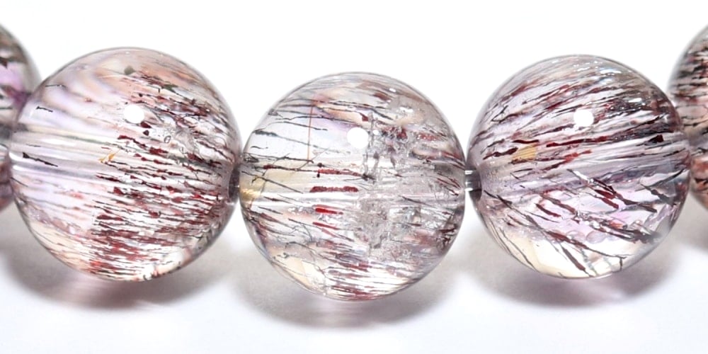 トップクォリティ]スーパーセブンブレスレット（約9mm玉・レピドクロ