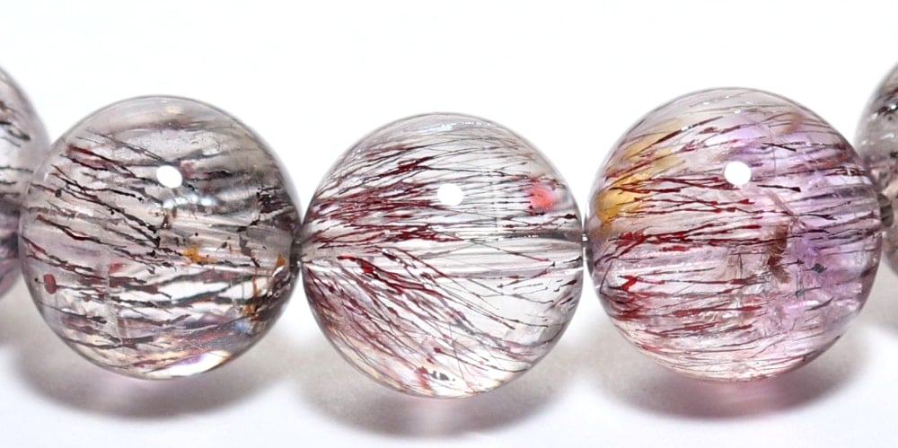 トップクォリティ]スーパーセブンブレスレット（約9.5mm玉・レピドクロ