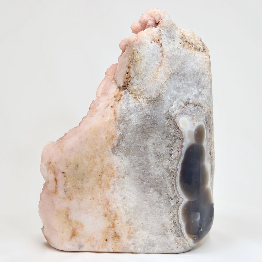 珍品]ブラジル産ピンクアメジスト大型クラスター（高さ約34.0cm/専用