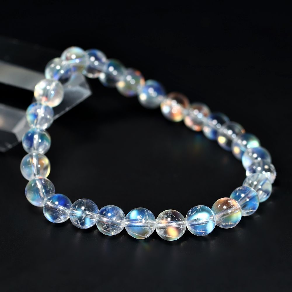 トップクォリティ/宝石質]別鉱床マダガスカル産ホワイトラブラドライト