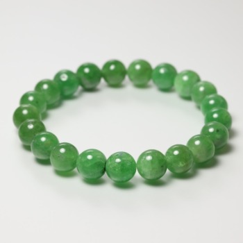 最高品質]宝石質ルビーブレスレット（約10mm玉） - 埼玉県吉川市の