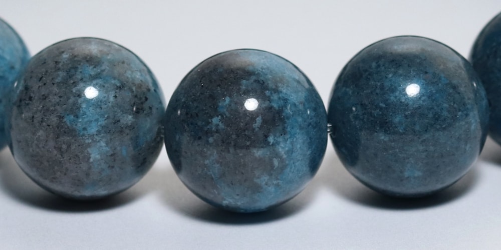 高品質]トロレアイトブレスレット/トロール石（約13.5mm玉） - 埼玉県