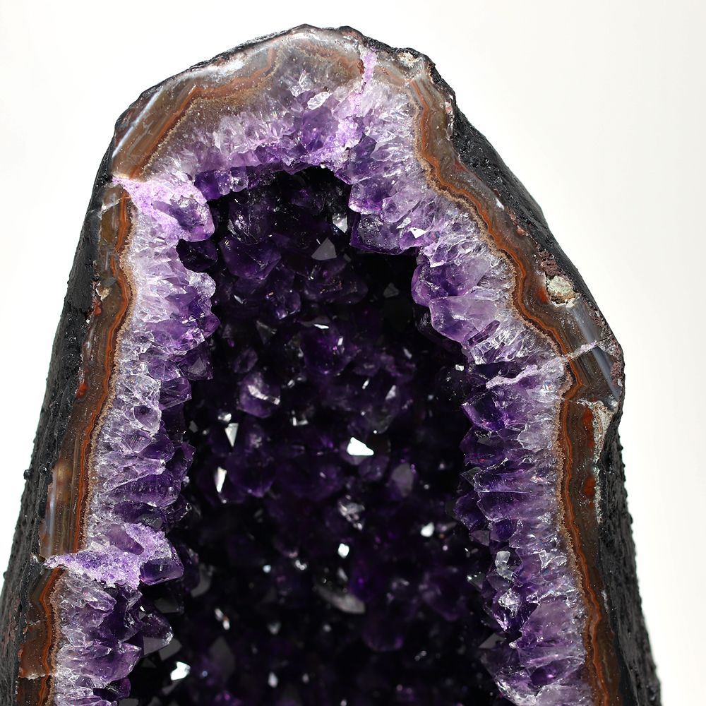 トップクォリティ]ウルグアイ産アメジストドーム（高さ約20.5cm・専用