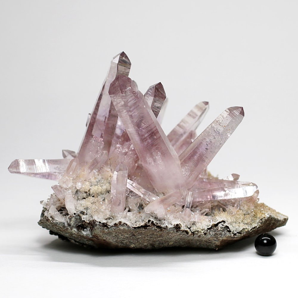 高品質]メキシコ/ベラクルス産ベラクルスアメジストクラスター（原石