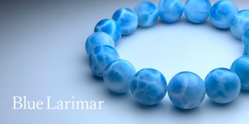 ブルーラリマーブレスレット - 埼玉県吉川市の天然石専門店・水晶