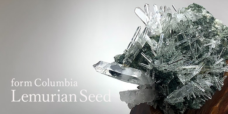 コロンビア産レムリアンシードクラスター（未加工原石、群晶） - 埼玉