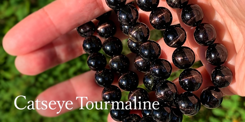 キャッツアイトルマリンブレスレット - 埼玉県吉川市の天然石専門店