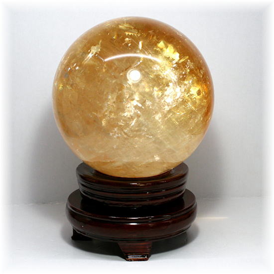 ハニーカルサイト丸玉/スフィア - 埼玉県吉川市の天然石専門店・水晶