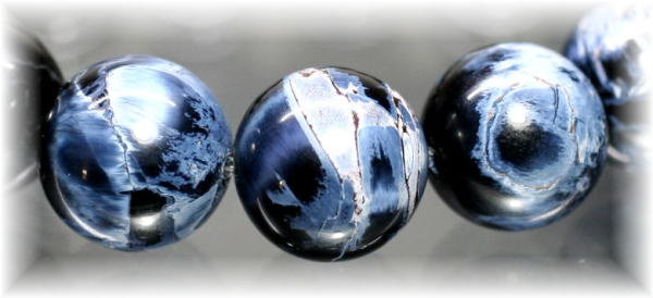 最高品質]ブルーピーターサイトブレスレット（約13.5mm玉） - 埼玉県