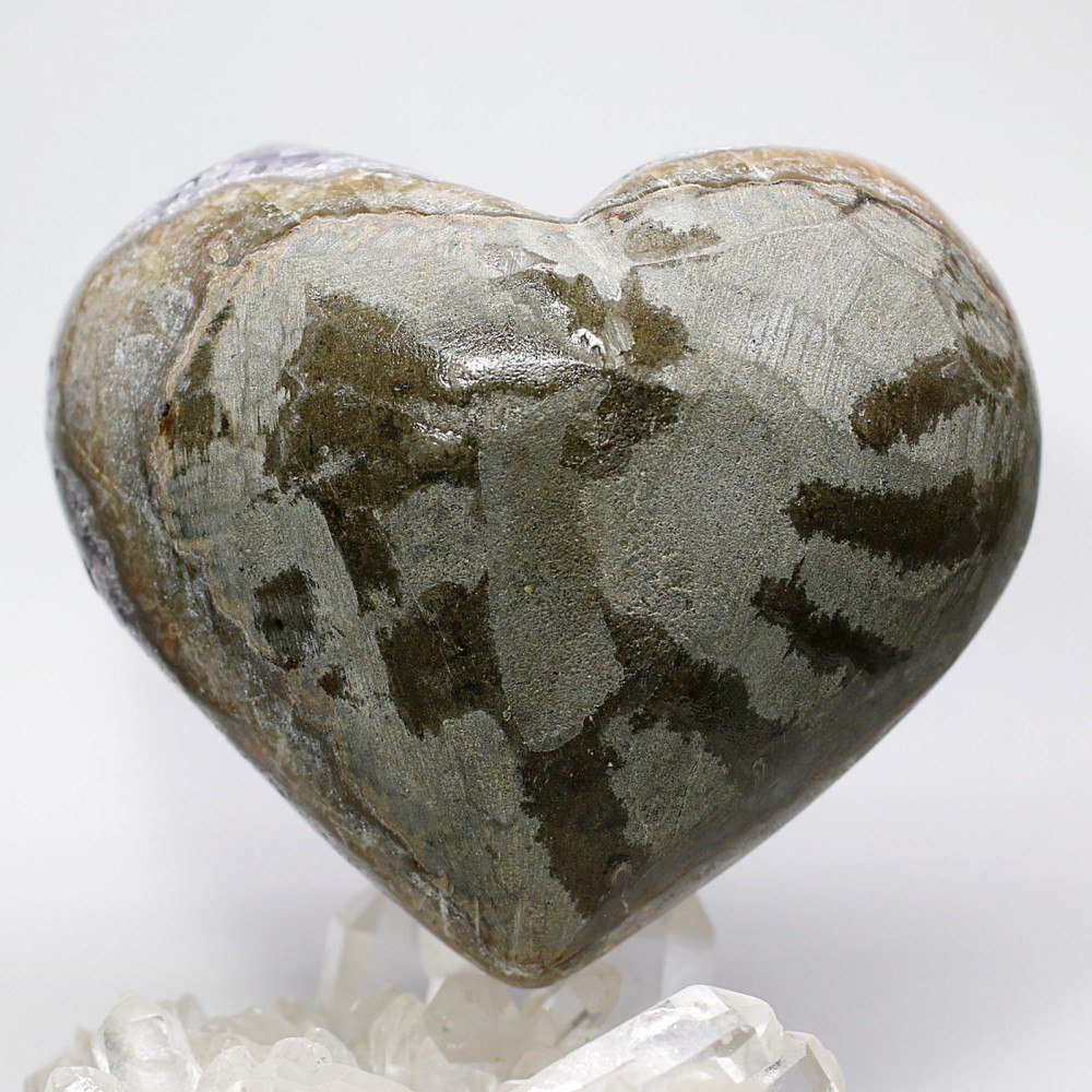 ウルグアイ産]ハート型アメジストクラスター/原石 - 埼玉県吉川市の