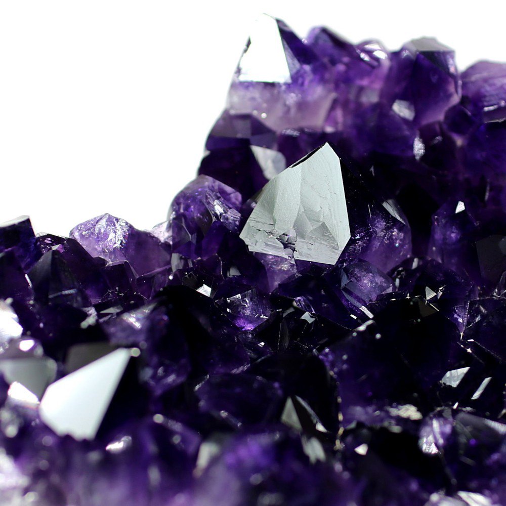 ウルグアイ産]ハート型アメジストクラスター/原石 - 埼玉県吉川市の