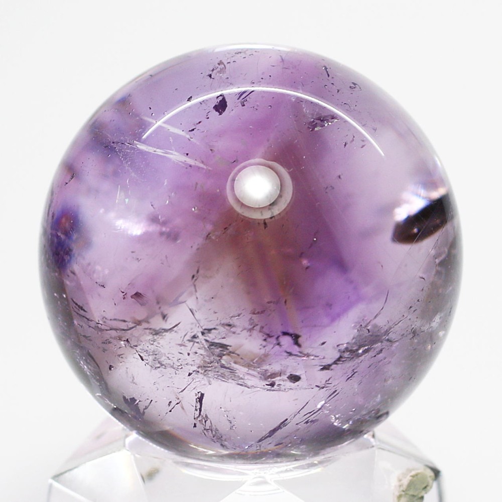 ブラジル産]アメジスト丸玉/スフィア（37.9mm） - 埼玉県吉川市の