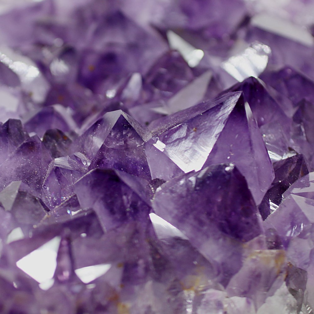 高品質・ブラジル産]アメジストクラスター/原石（大型4.6kg） - 埼玉県