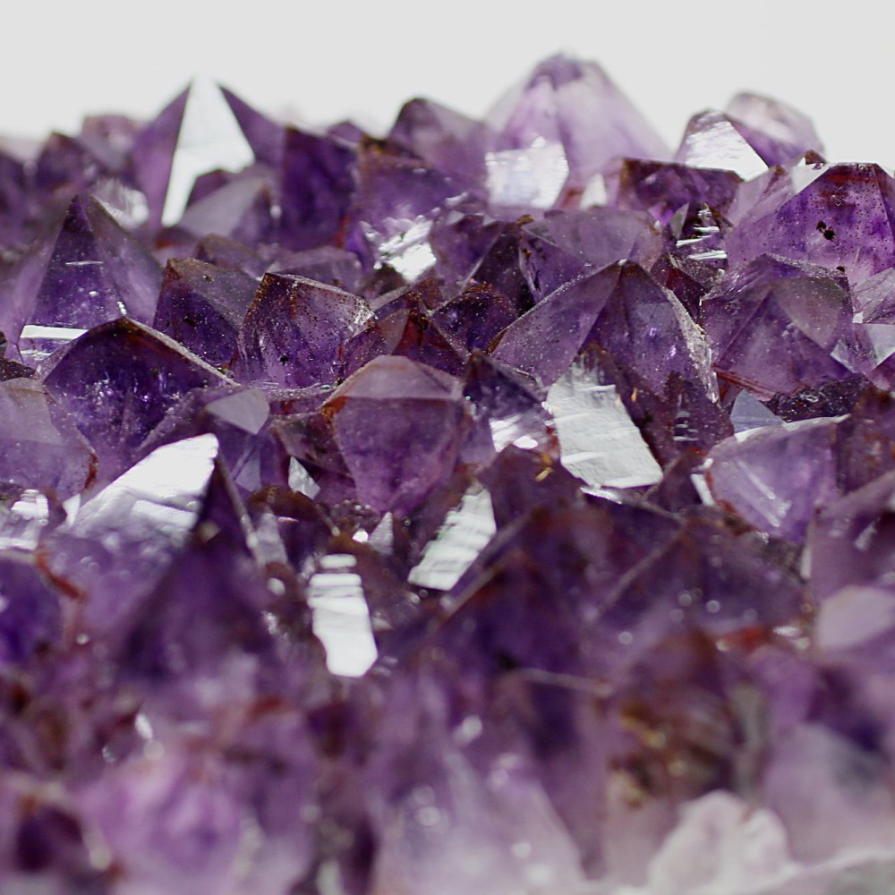 高品質・ブラジル産]アメジストクラスター/原石（大型4.0Kg） - 埼玉県