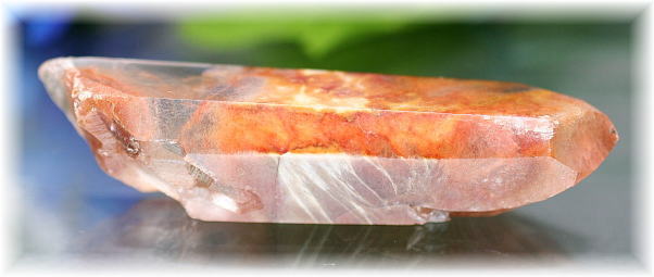 ブラジル産]アンフィボールインクォーツポリッシュポイント - 埼玉県