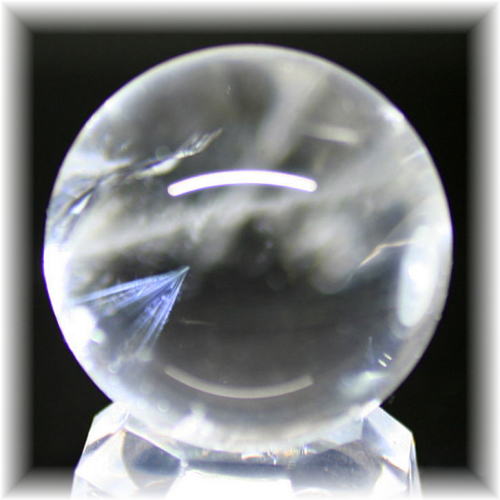 エンジェルラダーアイリスクォーツ丸玉/スフィア - 埼玉県吉川市の