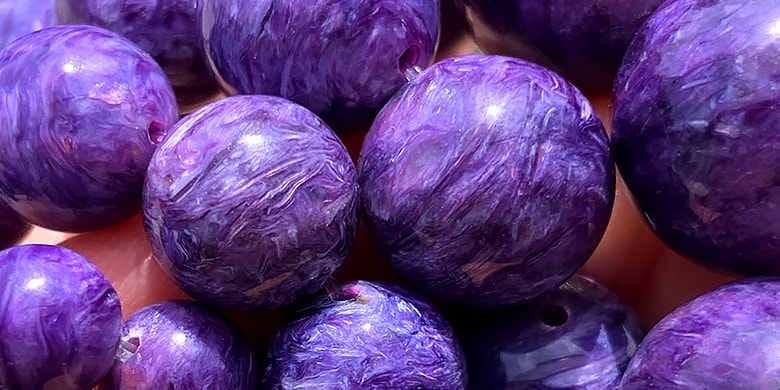 チャロアイトは紫のマーブルが美しい三大ヒーリングストーン - 埼玉県