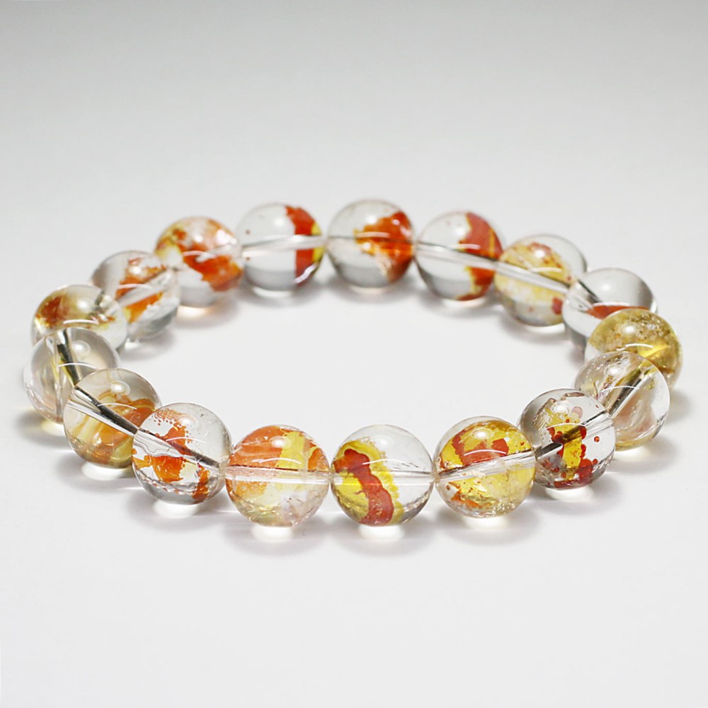 高品質++] オーロラクォーツブレスレット（約12mm玉） - 埼玉県吉川市