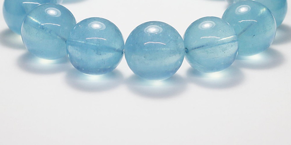 ♢miyumiyu♢K18 大粒アクアマリン + クリソプレーズ チャ―ム