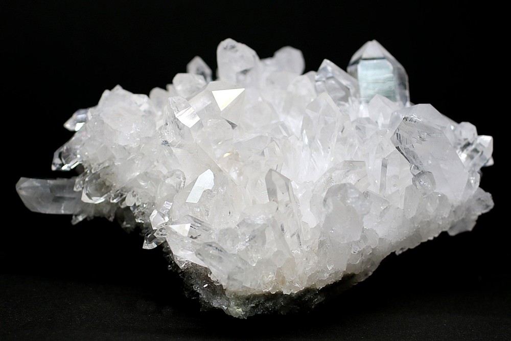 アメリカ/アーカンソー州産]水晶クラスター原石（ダブルポイント