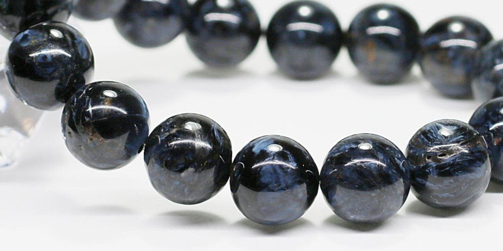 高品質]ブルーピーターサイトブレスレット（約12mm玉） - 埼玉県吉川市