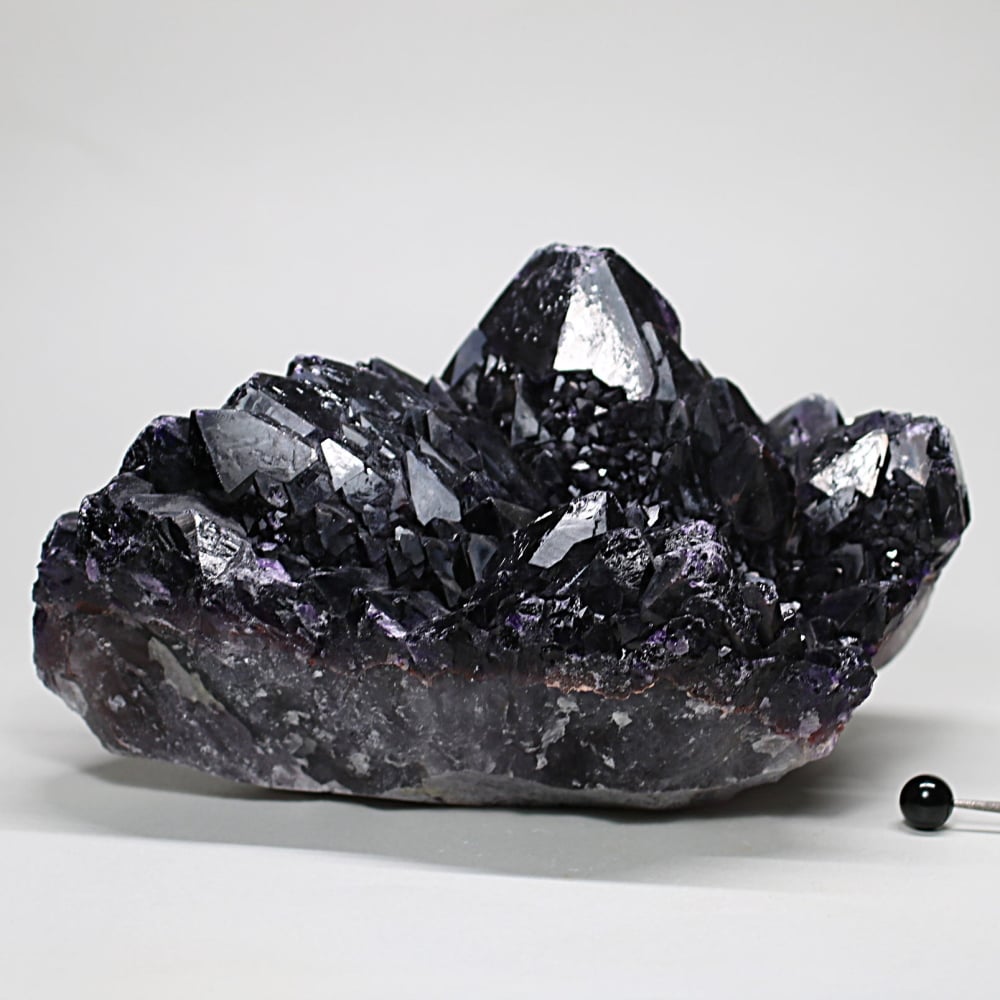 希少・トップクォリティ]インド/マハラシュトラ州産ブラックアメジスト