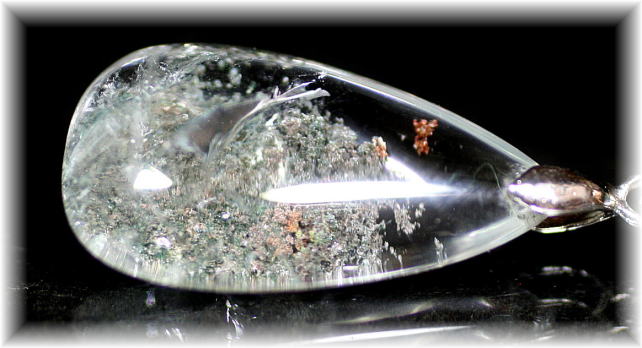 ブラジル産]ガーデンクォーツペンダントトップ/庭園水晶/ガーデン水晶