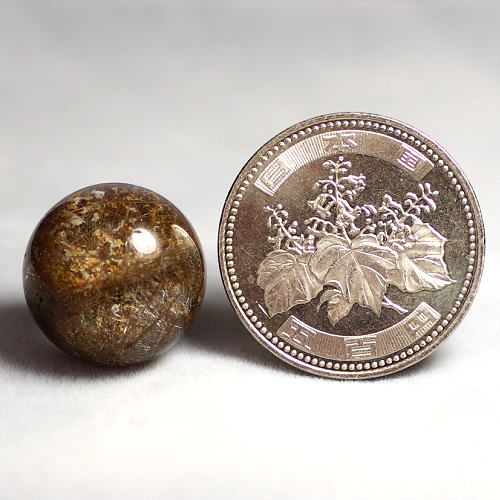 ガーデンルチルクォーツ丸玉/スフィア - 埼玉県吉川市の天然石専門店